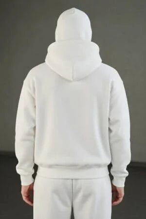 Elexwear Ninja Zip-Up Balaclava Hoodie – Black & White Edition